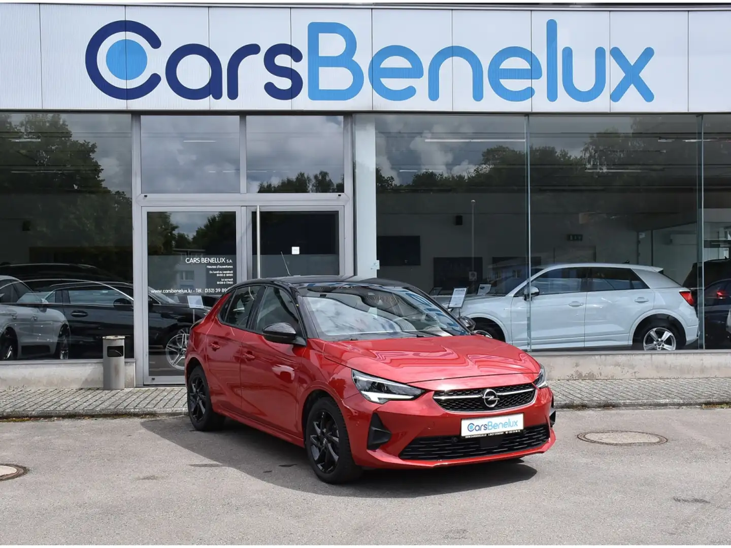 Opel Corsa 1.2 GS CLIMA REGUL CAMERA PDC LANE SIDE 1° MAIN Rouge - 1