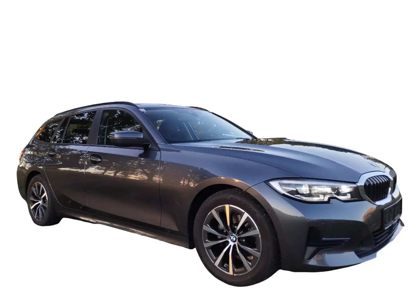 BMW 318 3er-Reihe 3er - 318 d Leder,ACC+4xWR+4xAlu Grau - 1