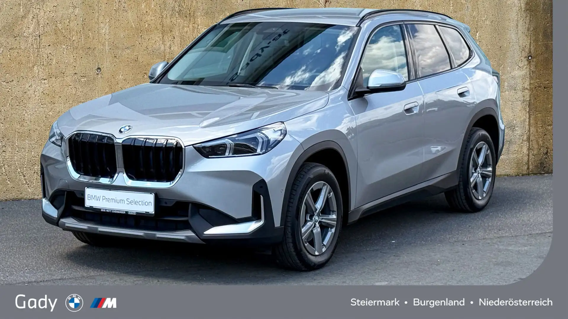 BMW X1 xDrive20d Silber - 1
