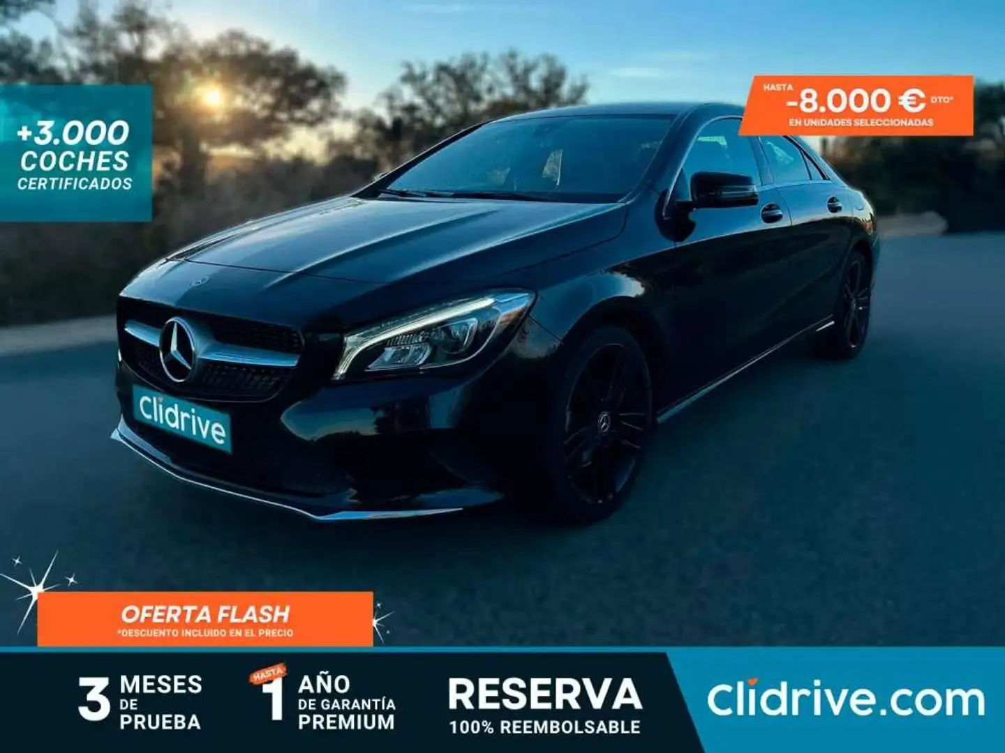 Mercedes-Benz CLA 200 Negro - 1