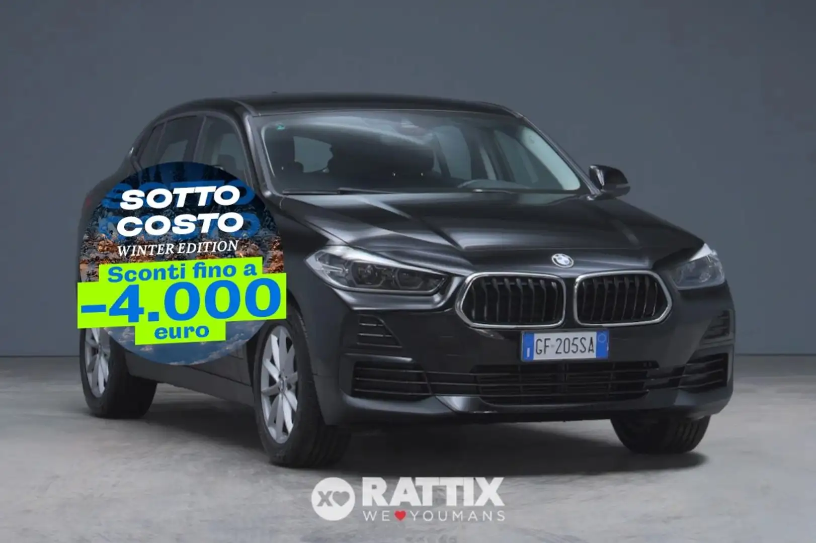 BMW X2 2.0 150CV sDrive18d Nero - 1
