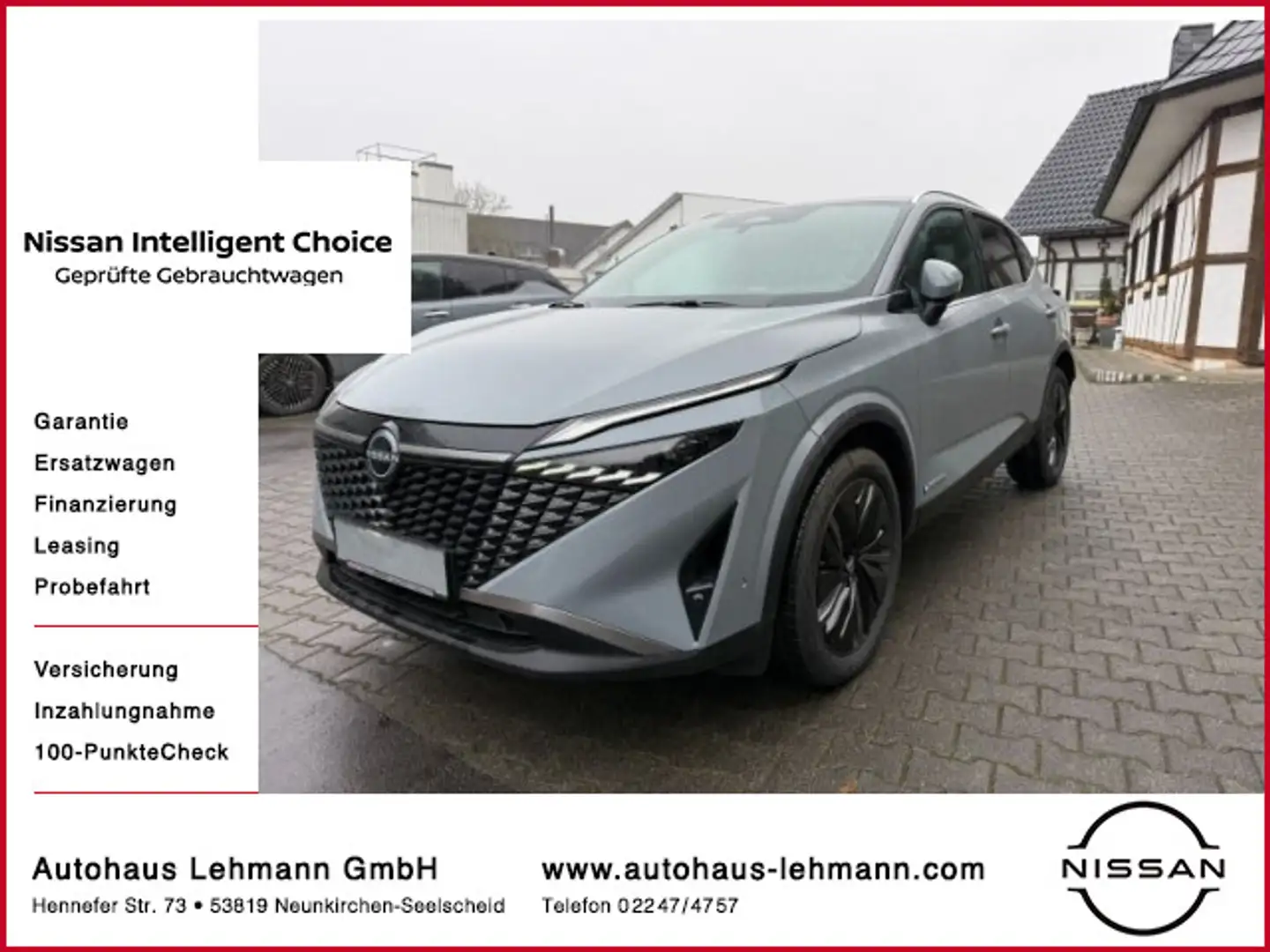 Nissan Qashqai 1.5 VC-T Tekna e-Power 19" Grigio - 1