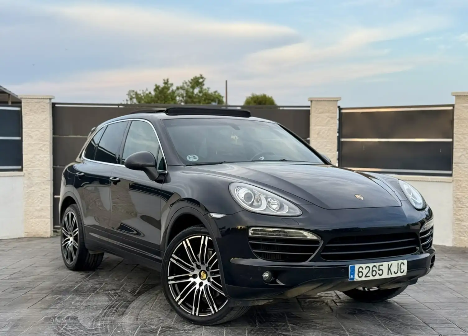Porsche Cayenne Diesel 245 Aut. Zwart - 1