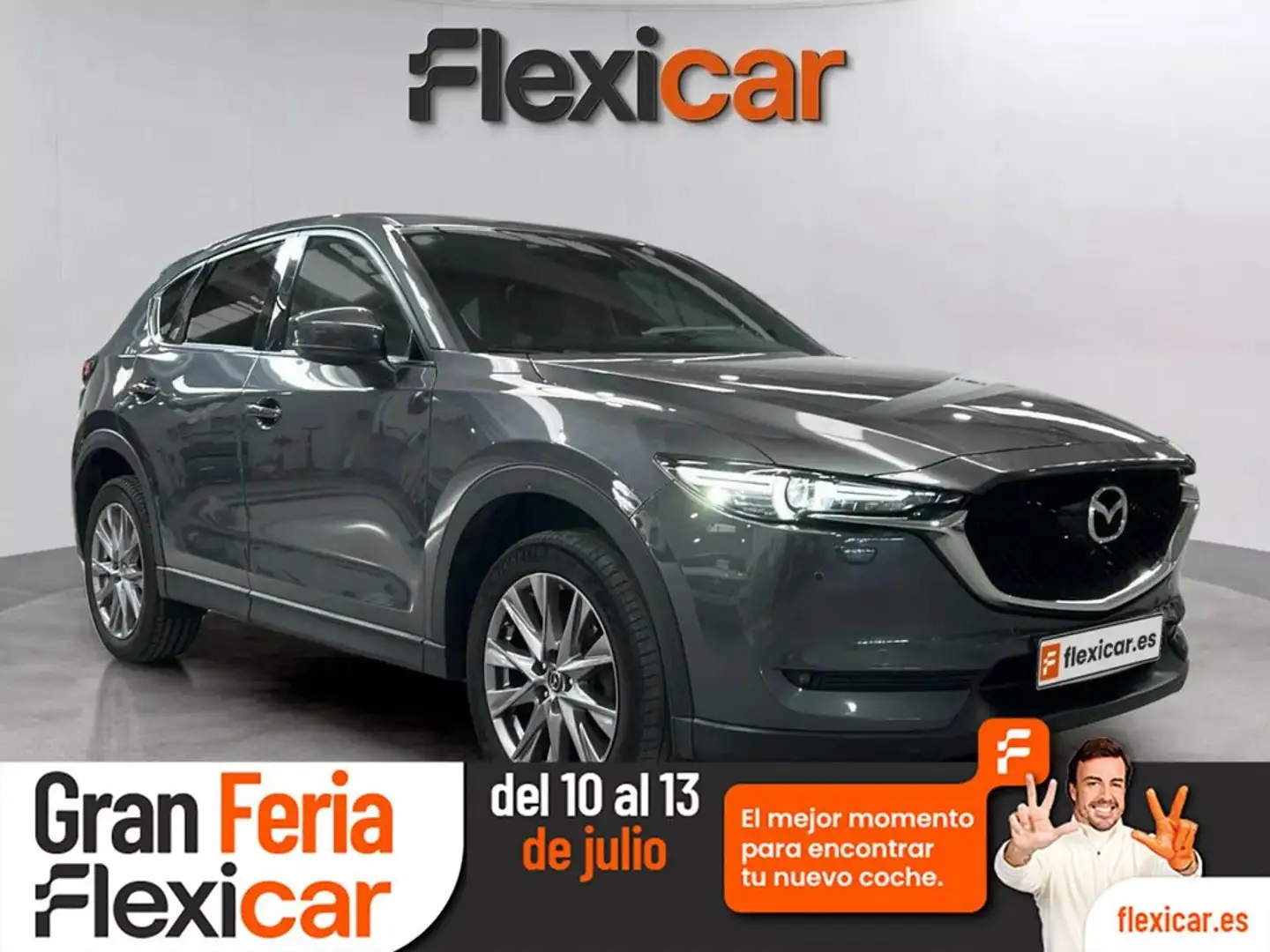 Mazda CX-5 2.2 Skyactiv-D Zenith 2WD Aut. 110kW Gris - 1