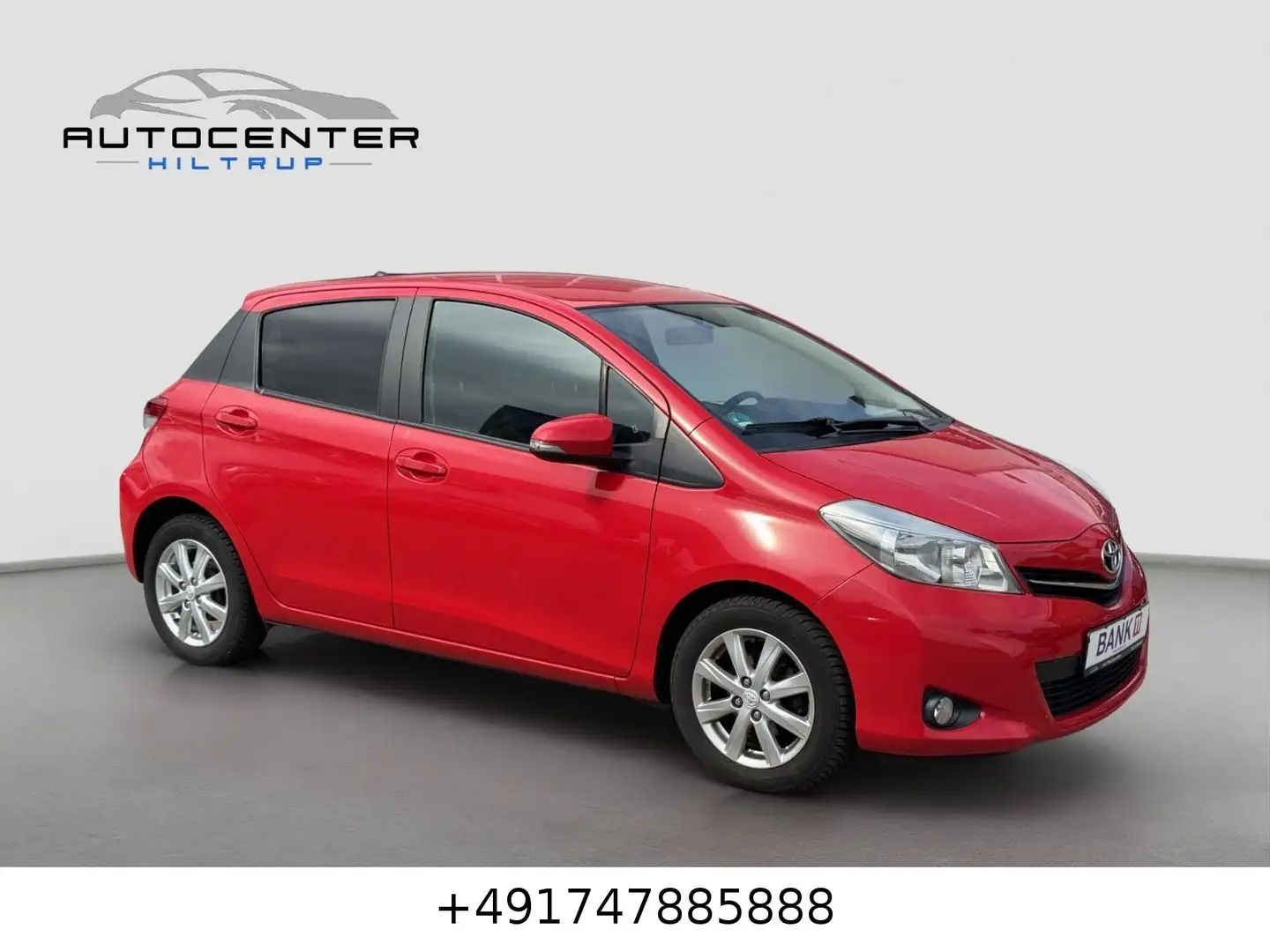 Toyota Yaris Edition/1.HD/Kamera/Klima/Allwetter/TÜVneu Rosso - 2