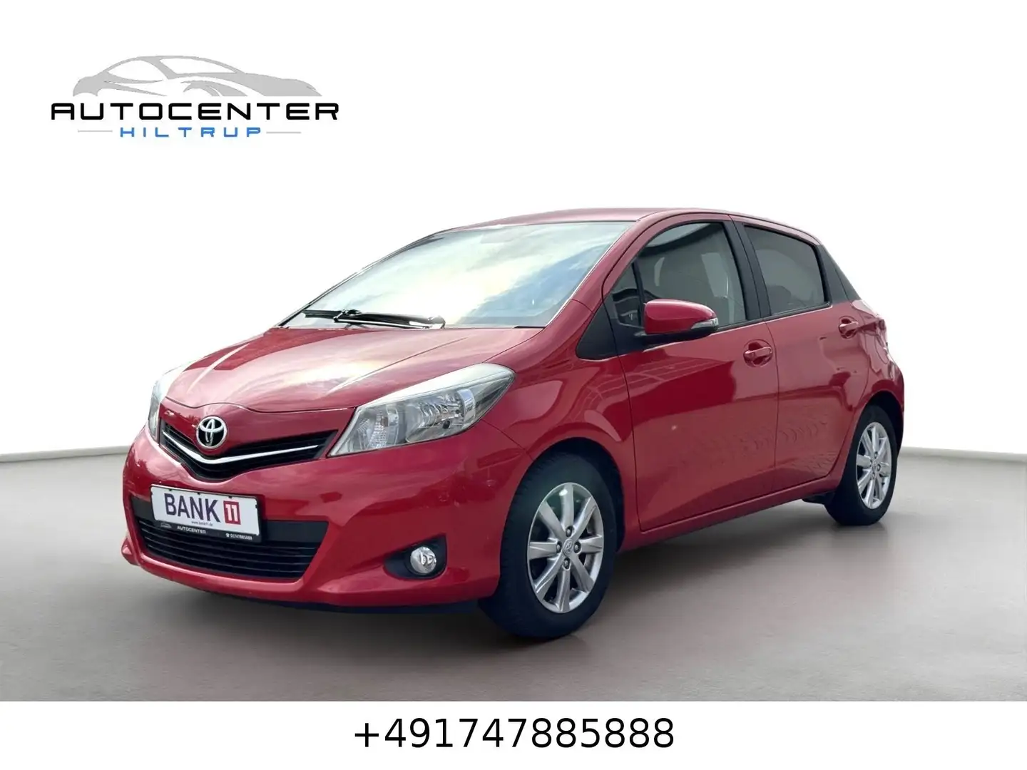 Toyota Yaris Edition/1.HD/Kamera/Klima/Allwetter/TÜVneu Rosso - 1