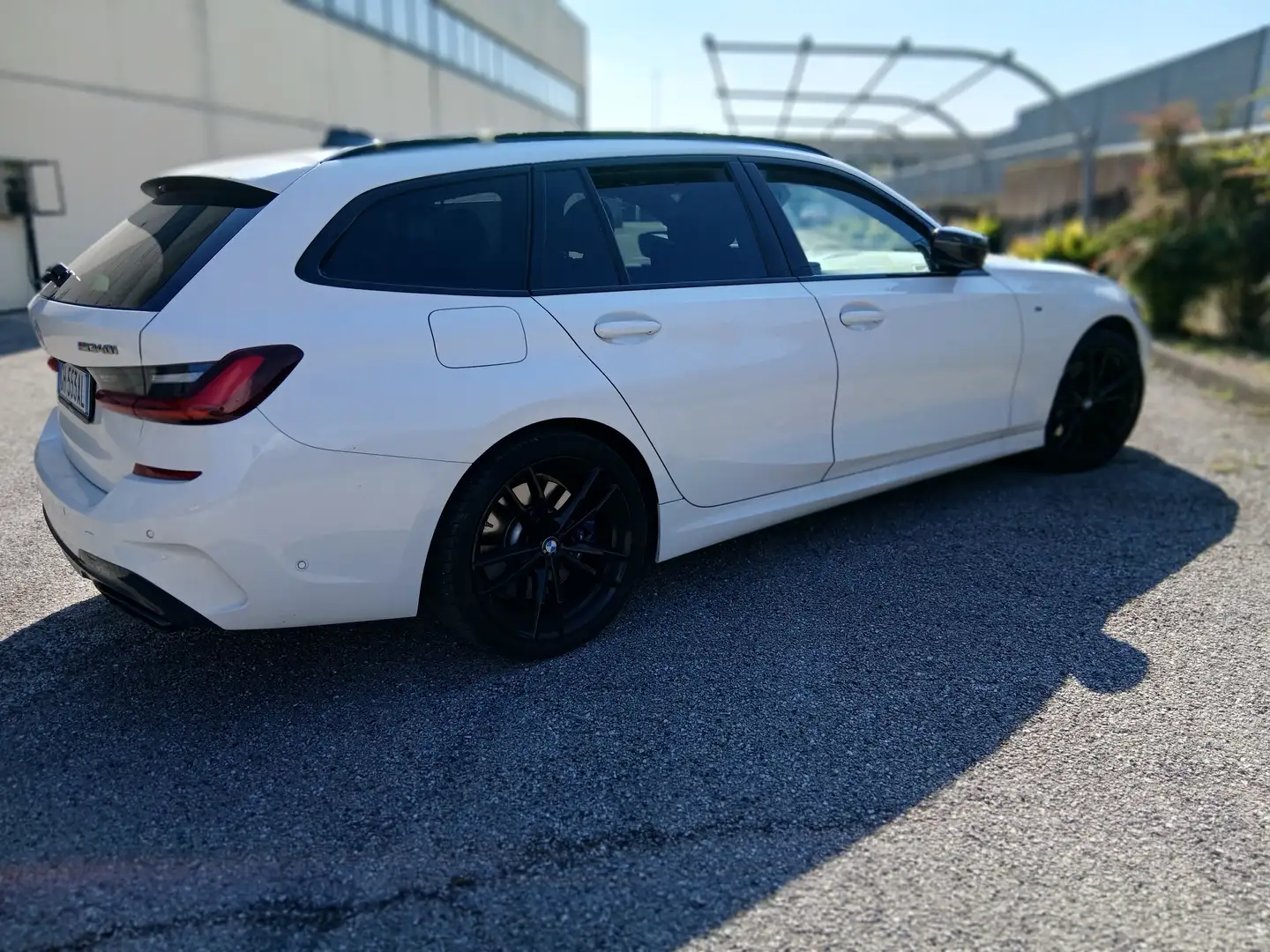 BMW 340 Serie 3 G21 2019 Touring M340i Touring mhev 48V xdrive auto Blanco - 2