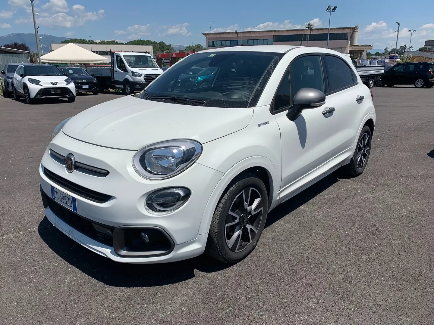 Fiat 500X FIAT 500X SPORT 1.6 Mjet 130cv E6D Sport Bianco - 1