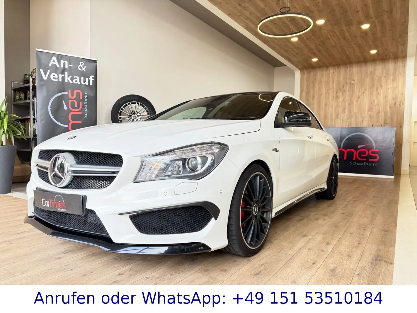 Mercedes-Benz CLA 45 AMG 4Matic Pano Memory Winterreifen Weiß - 1