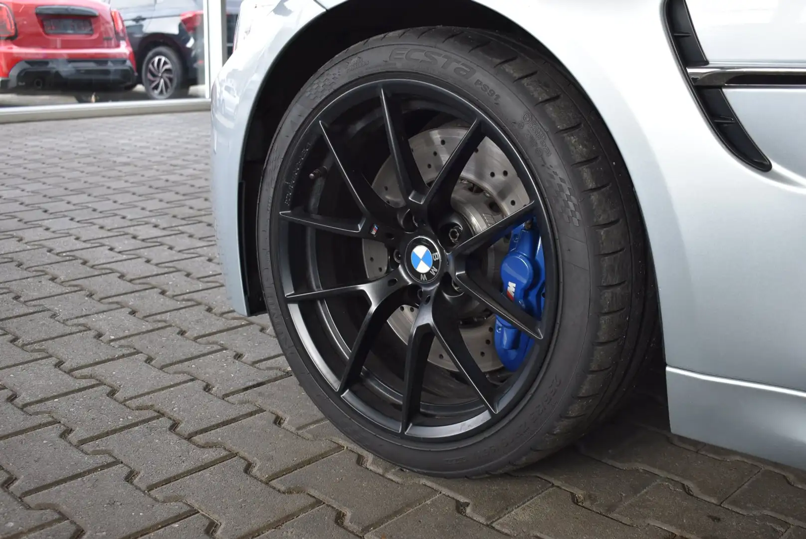 BMW M3 F80 Limousine DKG Carbondach Navi APP Argent - 2