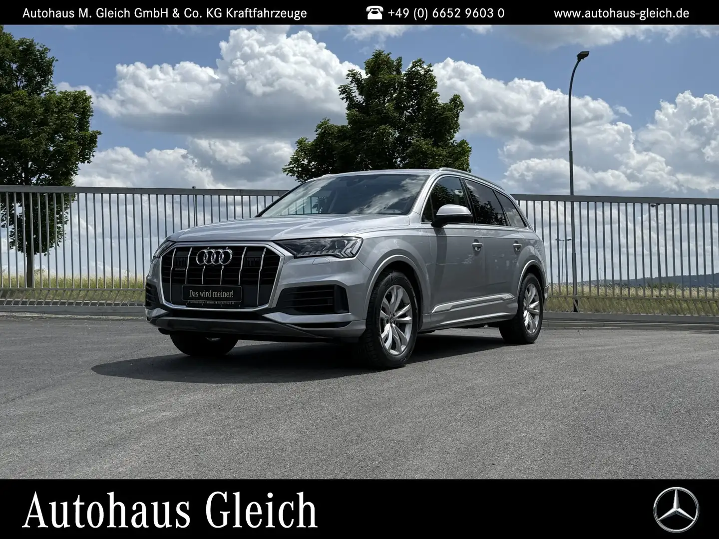 Audi Q7 Q7 50 3.0 TDI quattro basis (EURO 6d) Silber - 1