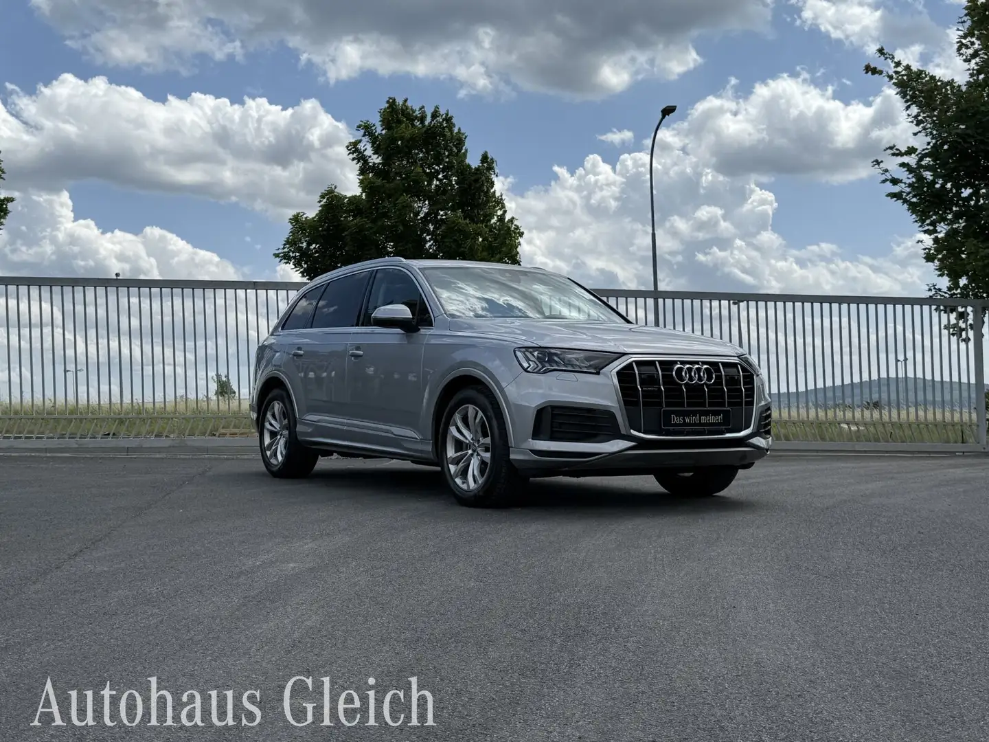 Audi Q7 Q7 50 3.0 TDI quattro basis (EURO 6d) Silber - 2