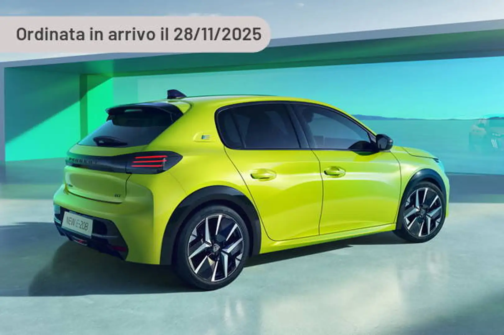 Peugeot e-208 motore elettrico 156 CV 5 porte Style Argento - 1