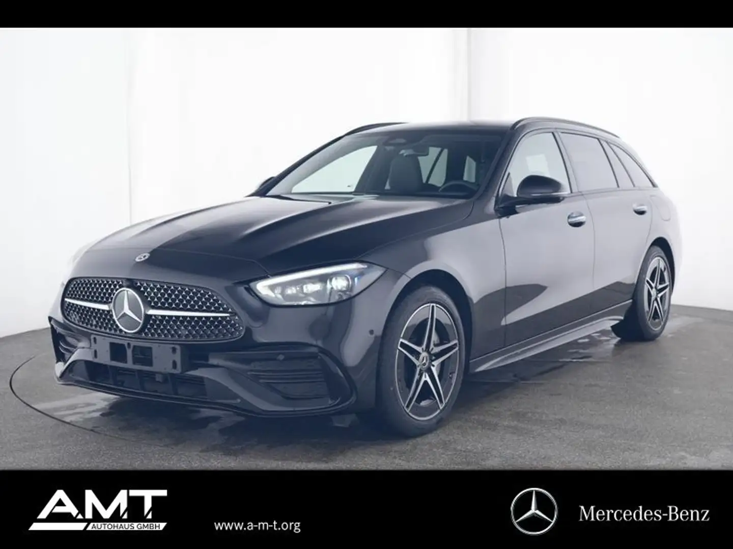 Mercedes-Benz C 300 C300e T-Modell+EQ-Technologie Navi/AMG/Pano/AHK Schwarz - 1