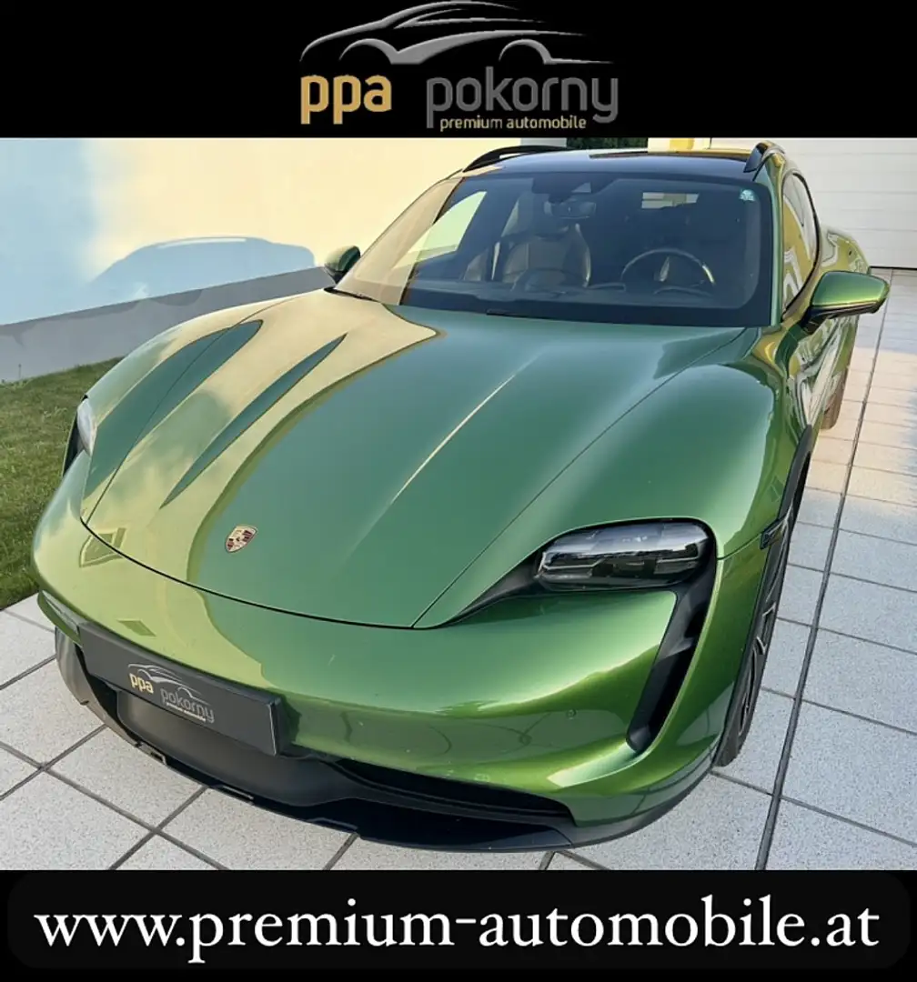 Porsche Taycan 4 Cross Turismo 83,7kWh - Topzustand Vert - 1