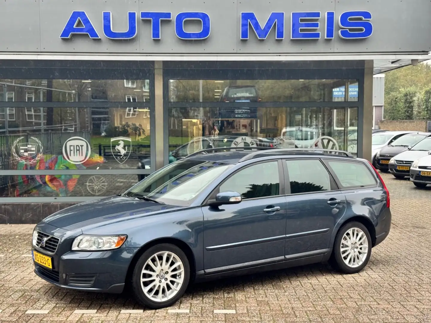 Volvo V50 1.8 SPORT AIRCO KEURIG ONDERHOUDEN Blauw - 1