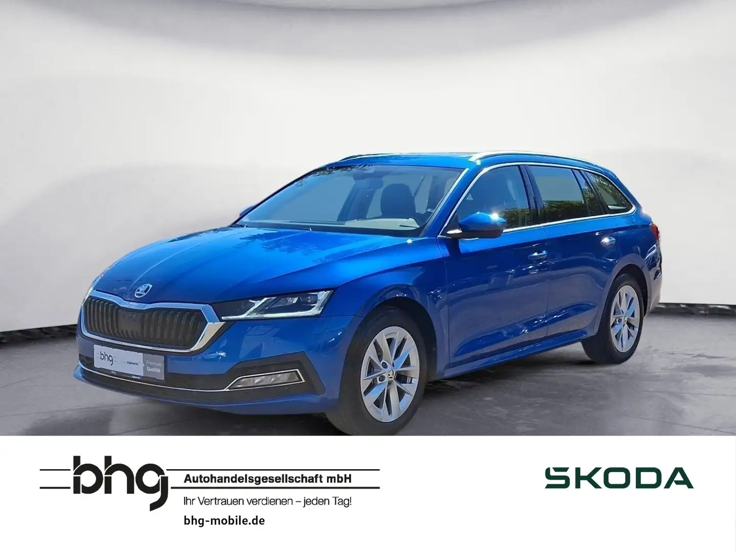 Skoda Octavia Combi 1.5 TSI Style Blau - 1