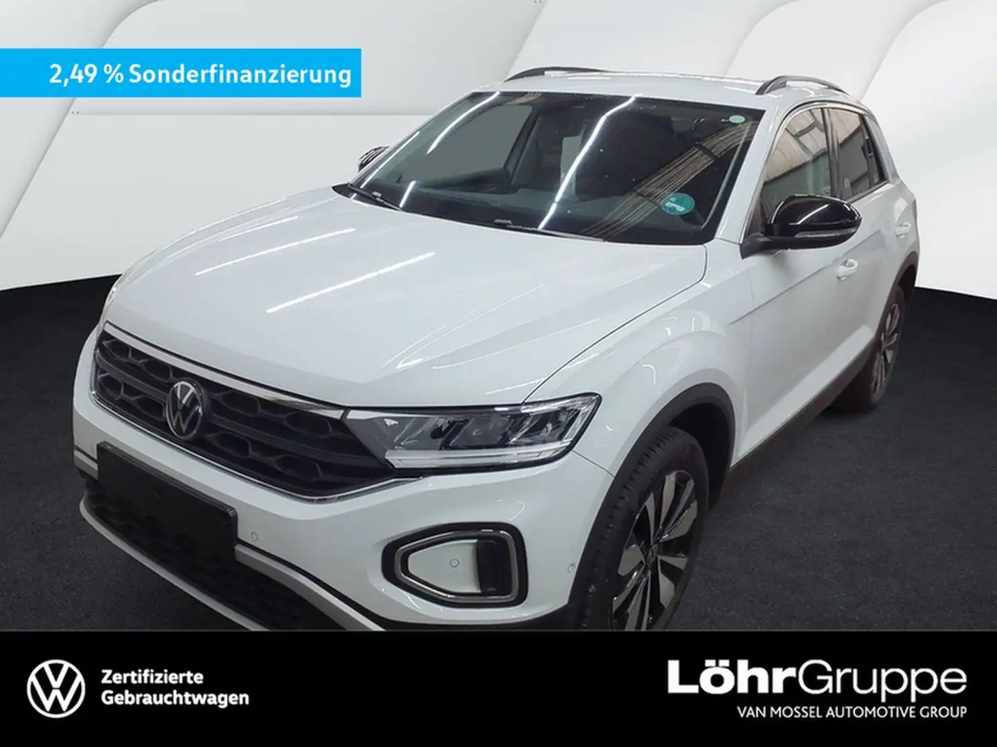 Volkswagen T-Roc 1.0 TSI GOAL / Navi/ LED/ ACC/ DAB+ Blanc - 1
