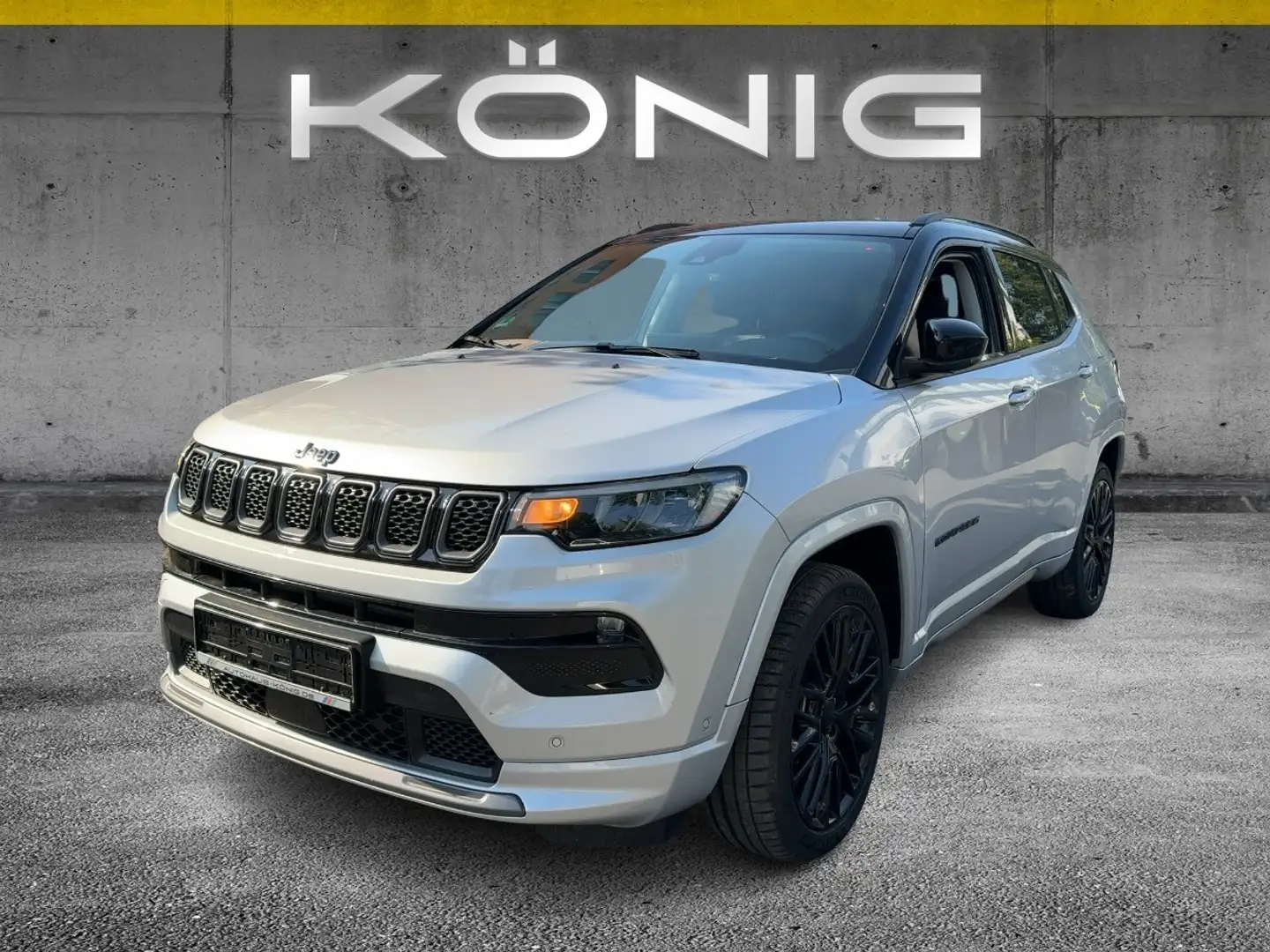 Jeep Compass 1.3 PHEV S Allrad *CarPlay*Kamera*Leder* Silber - 1