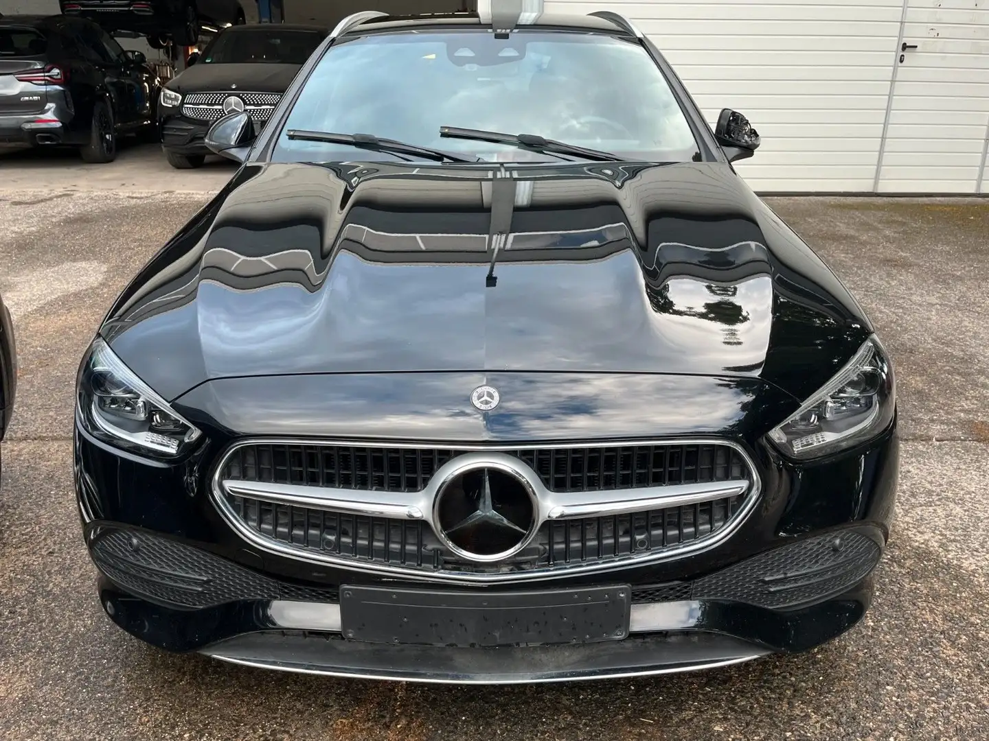 Mercedes-Benz C 200 T d UNFALL PANO°LED°AHK°KAMERA Noir - 2