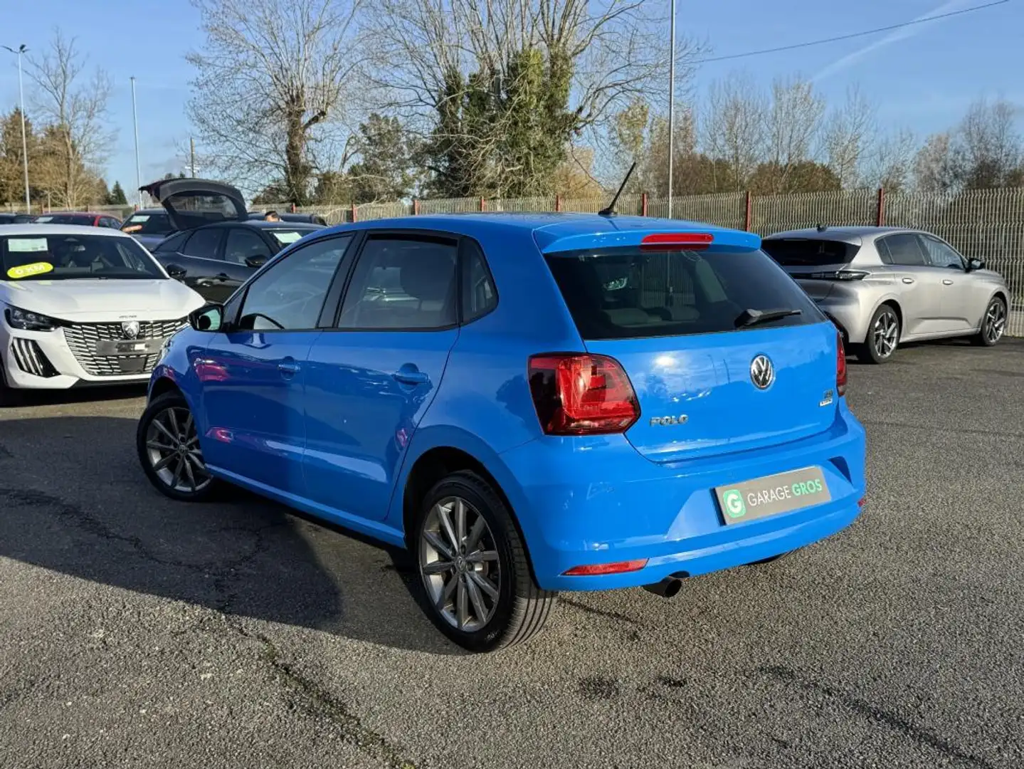 Volkswagen Polo 1.2 TSI 90 BMT Confortline Bleu - 2