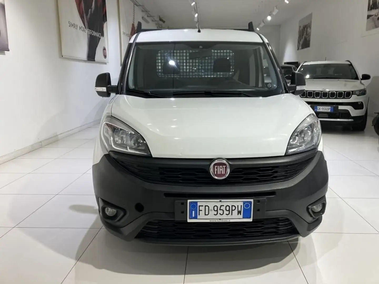 Fiat Doblò Cassonato Work-Up €14500 iva compresa Bianco - 2