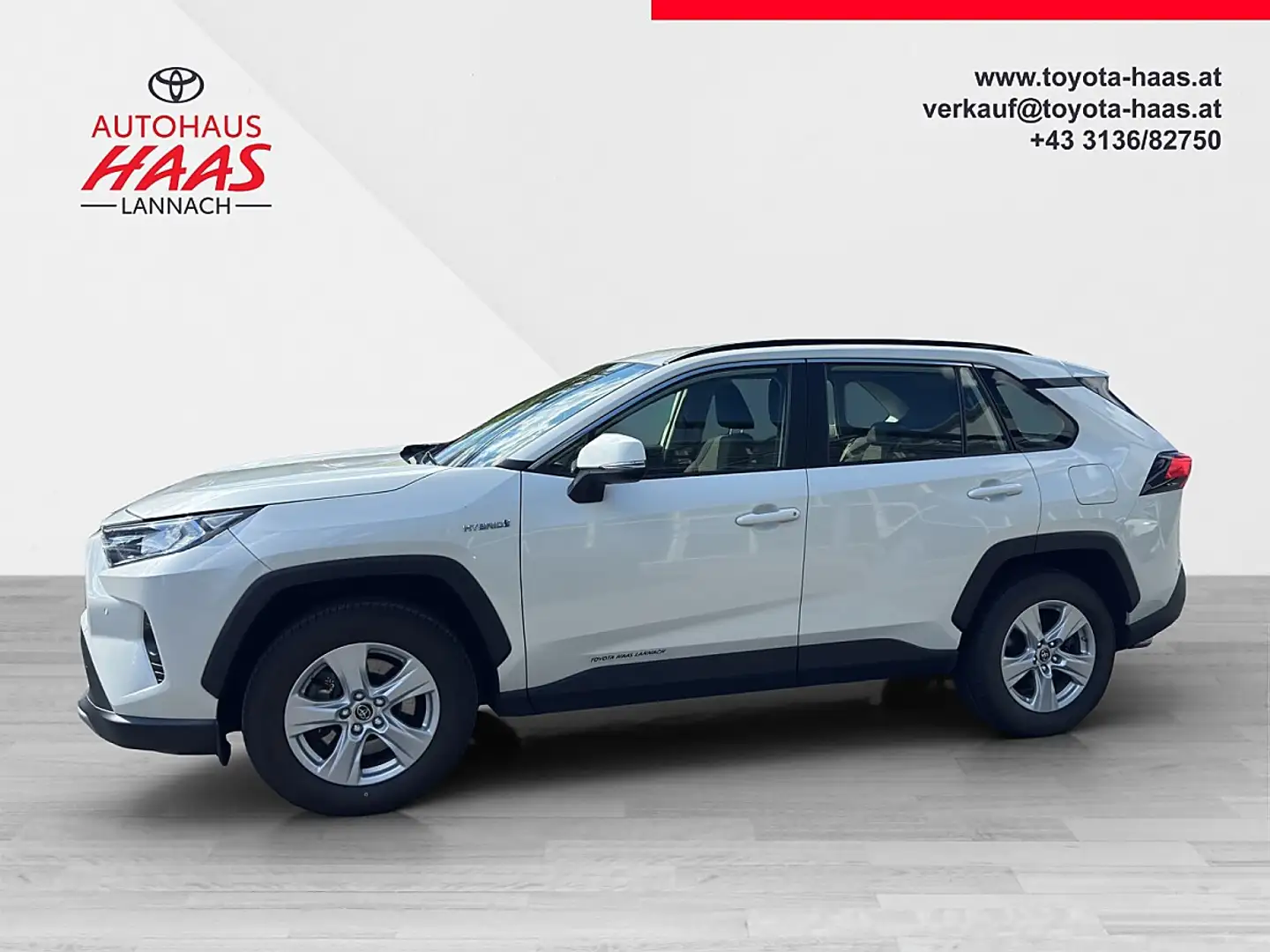 Toyota RAV 4 RAV4 2,5 Hybrid Active AWD Weiß - 2