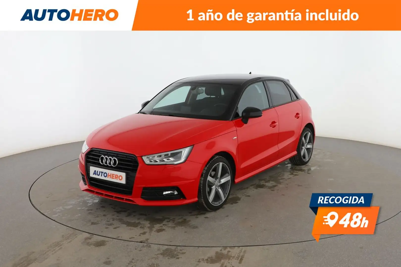 Audi A1 Sportback 1.4TDI Attraction Rojo - 1