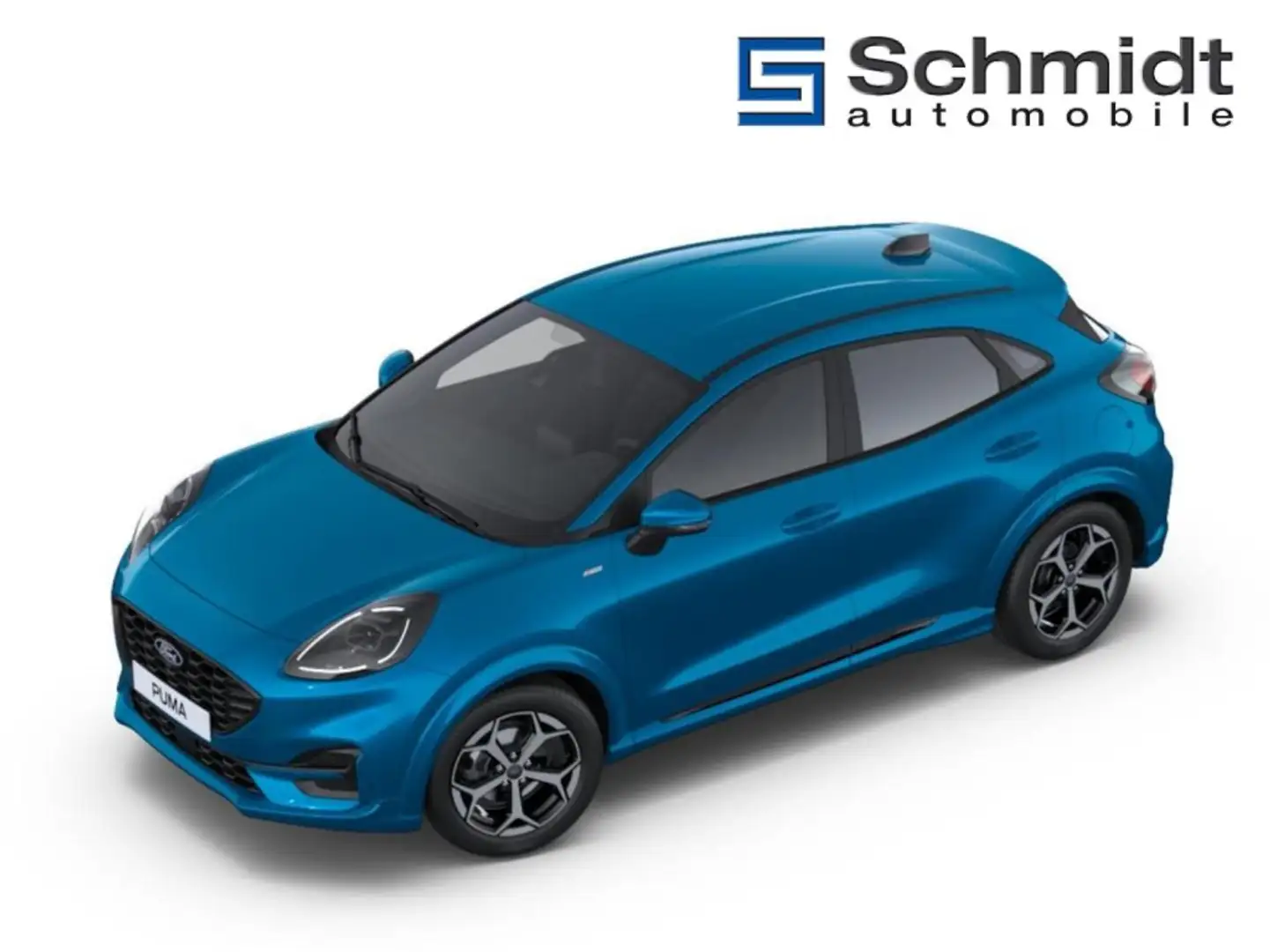 Ford Puma ST-Line MHEV 1,0L Eboost 125PS M6 FWD Blau - 2