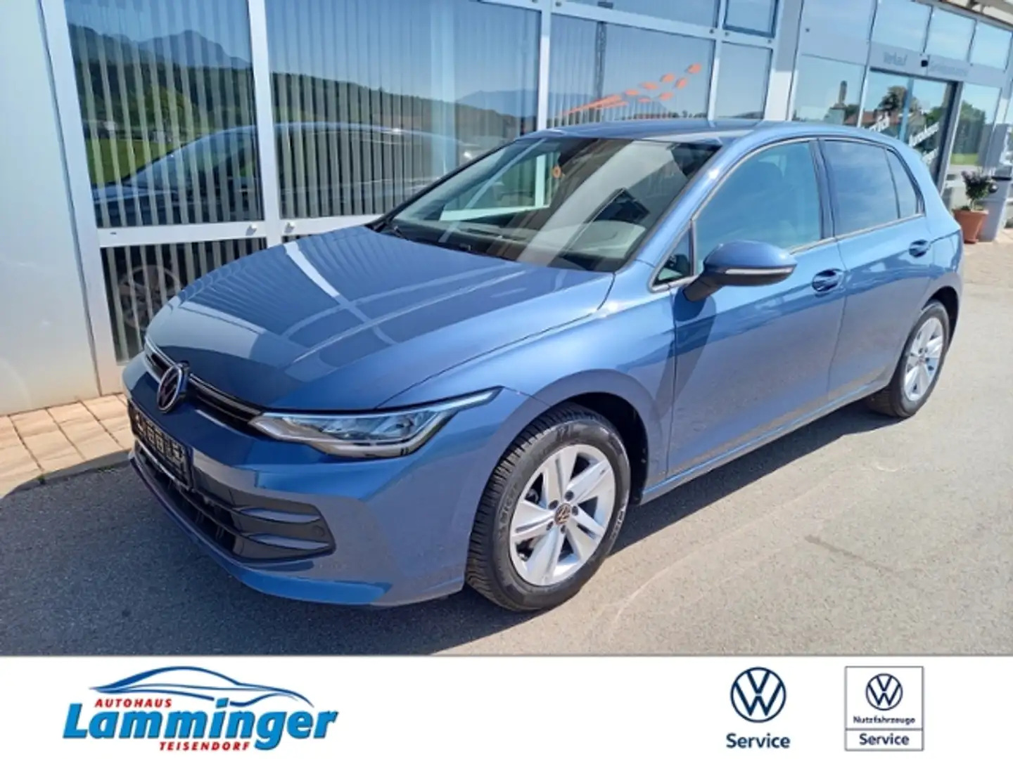 Volkswagen Golf VIII Life 1.5 TSI ACC PDC CLIMATRONIC Bleu - 1
