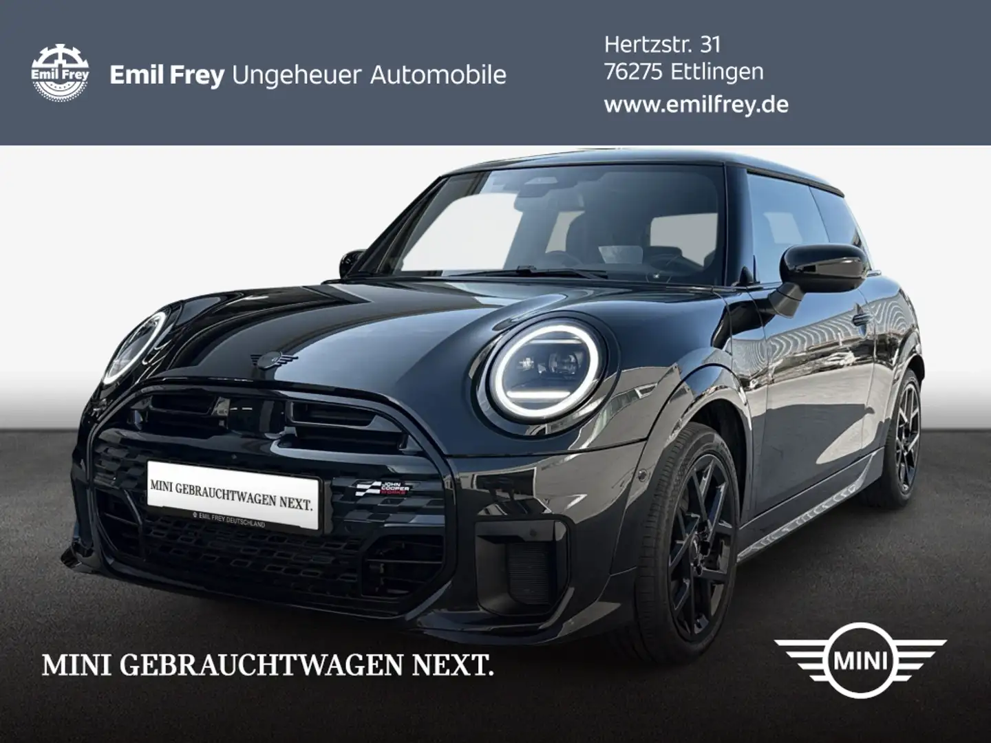 MINI Cooper S Cooper S JCW Trim Head-Up Harman Kardon LED Pano Noir - 1