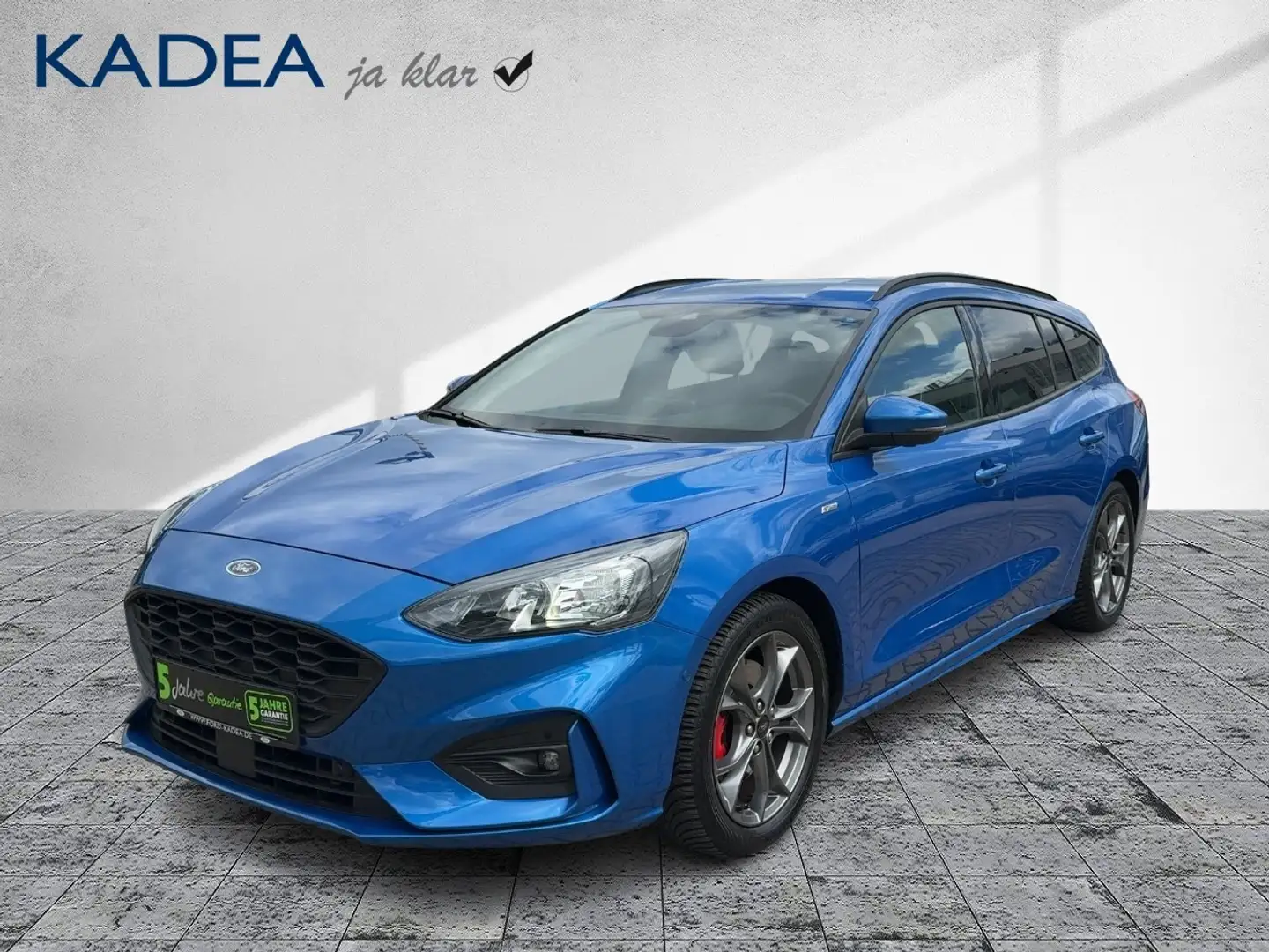 Ford Focus Turnier ST-Line X el.Heckkl.*TWA*ACC*KAM Modrá - 2