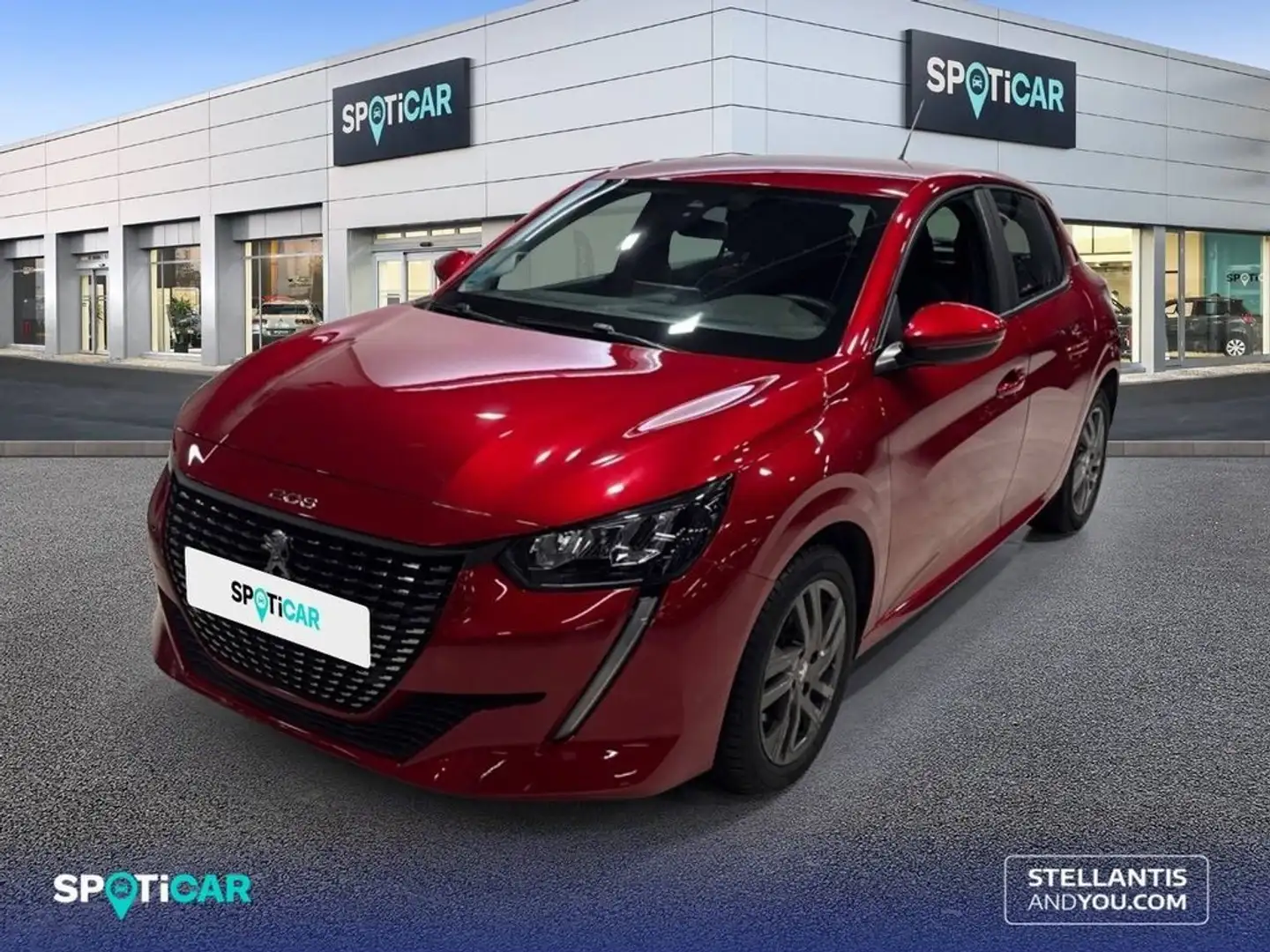 Peugeot 208 PureTech 73kW (100CV) EAT8 Active Pack Rouge - 1