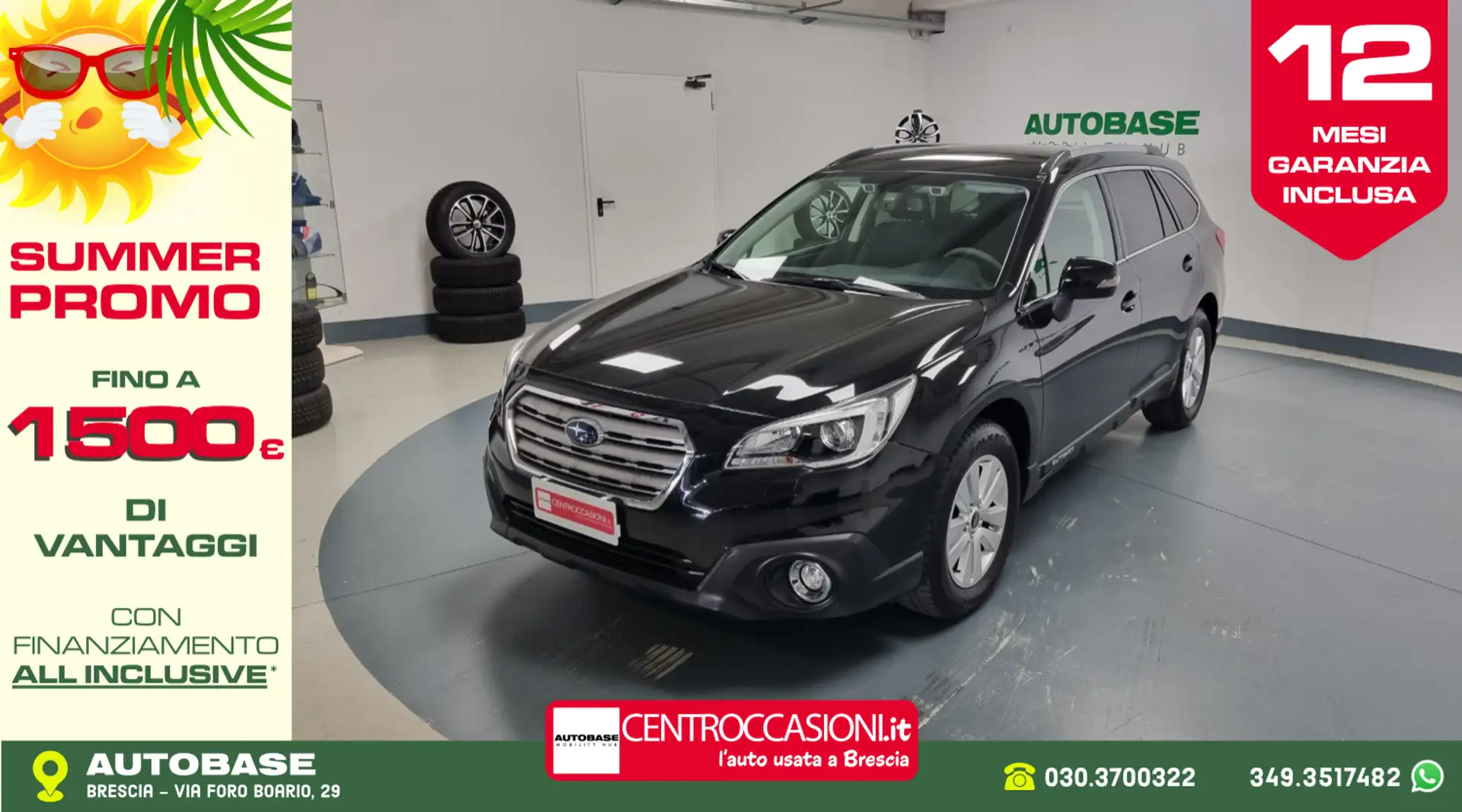 Subaru OUTBACK 2.0d Style lineartronic my17 Czarny - 1