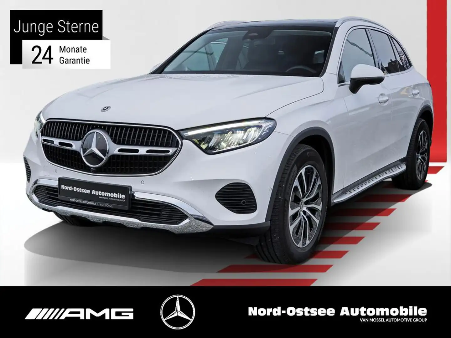 Mercedes-Benz GLC 220 d 4M AVANTGARDE ADV. PANO AHK SHZ KLIMA Weiß - 1