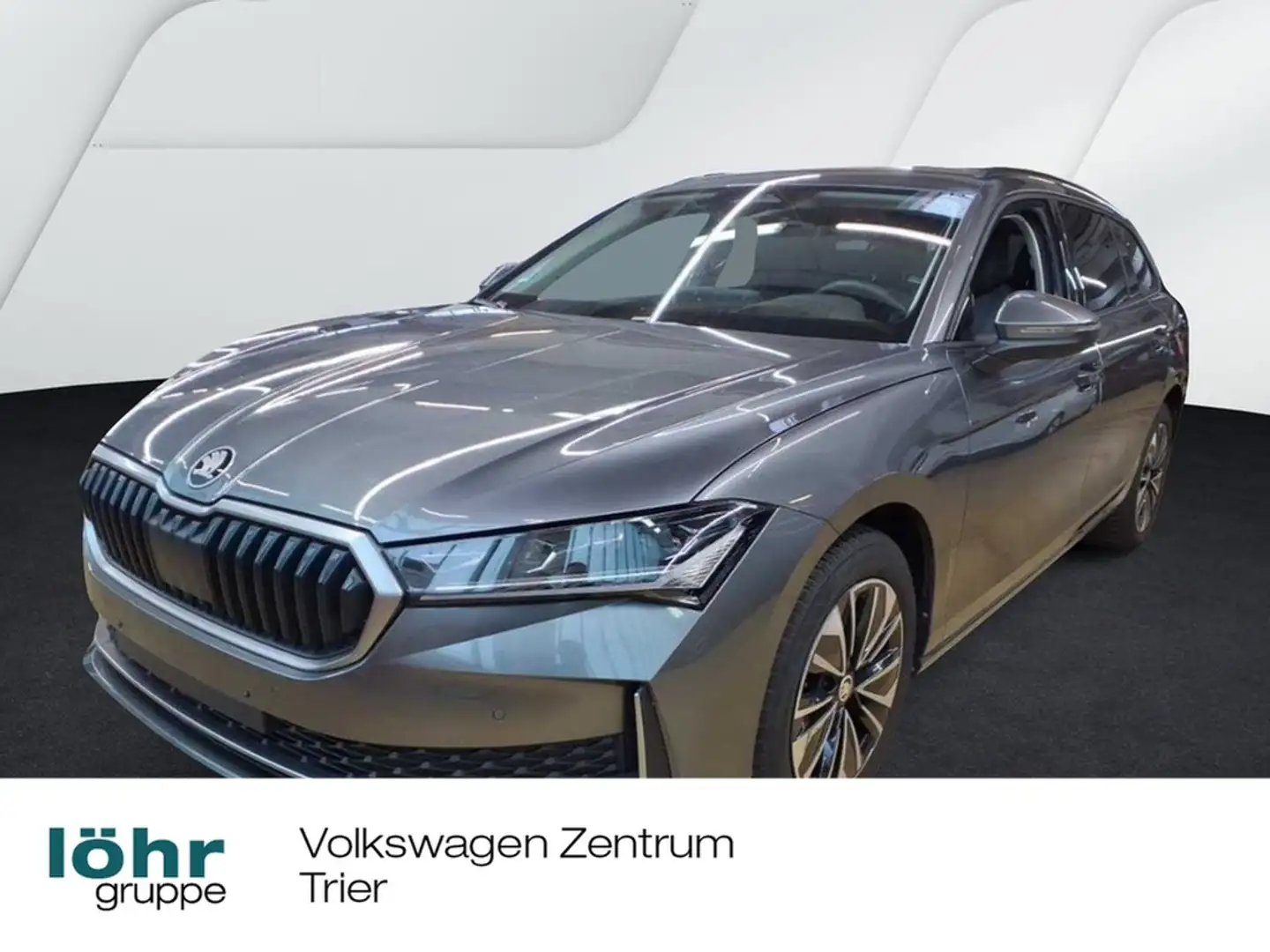Skoda Superb Combi 2.0 TDI DSG Selection Navi, AHK Grau - 1