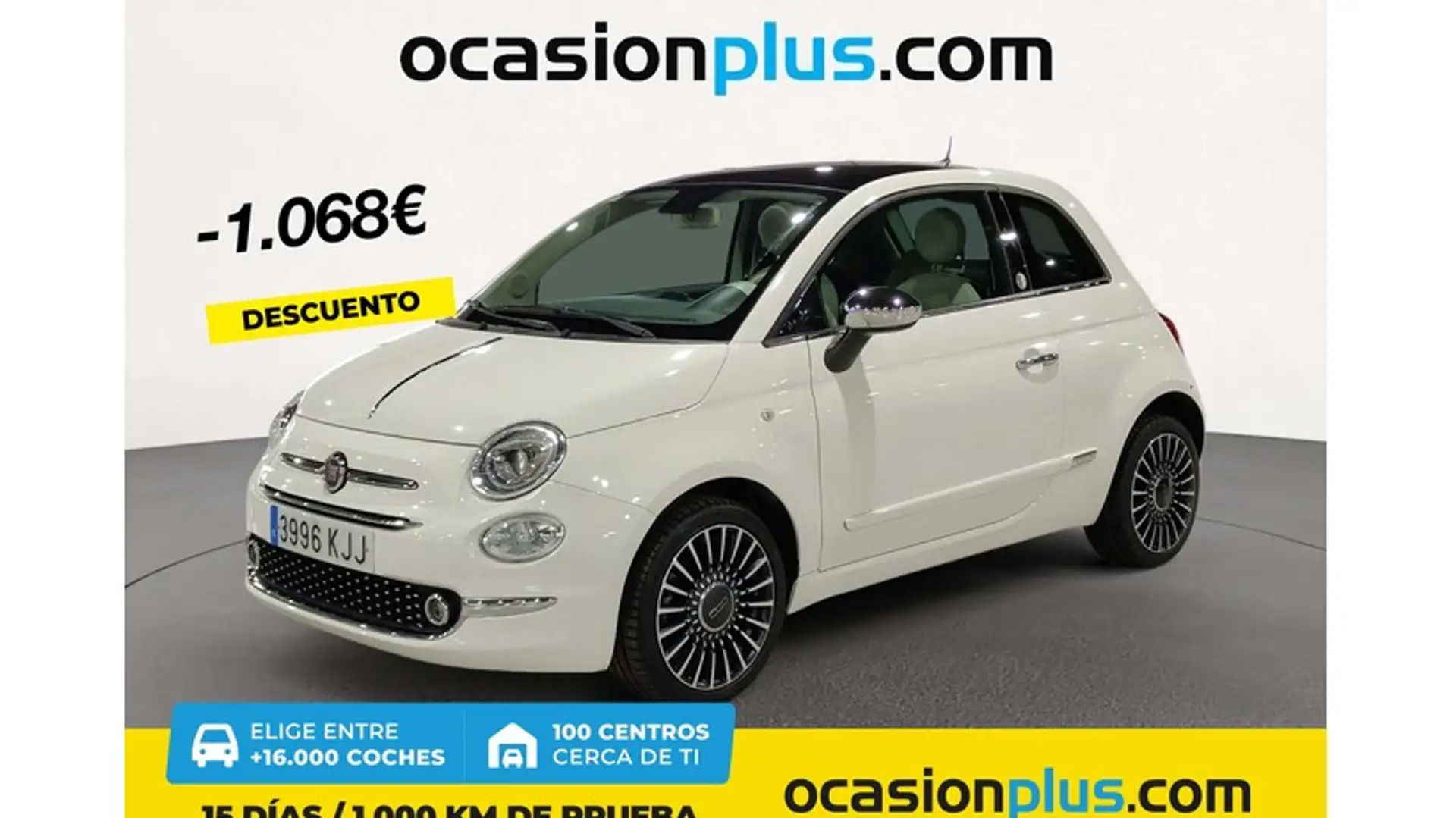 Fiat 500 1.2 Mirror Blanco - 1