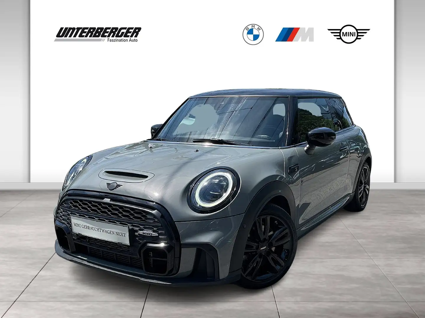 MINI Cooper S JCW Trim // Rückfahrkamera // Lenkradheizung Grau - 1