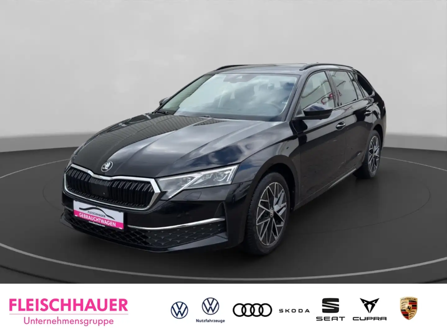 Skoda Octavia Combi 2.0 TDI  Selection HeadUp+CarPlay+Navi+ACC+3 Schwarz - 1