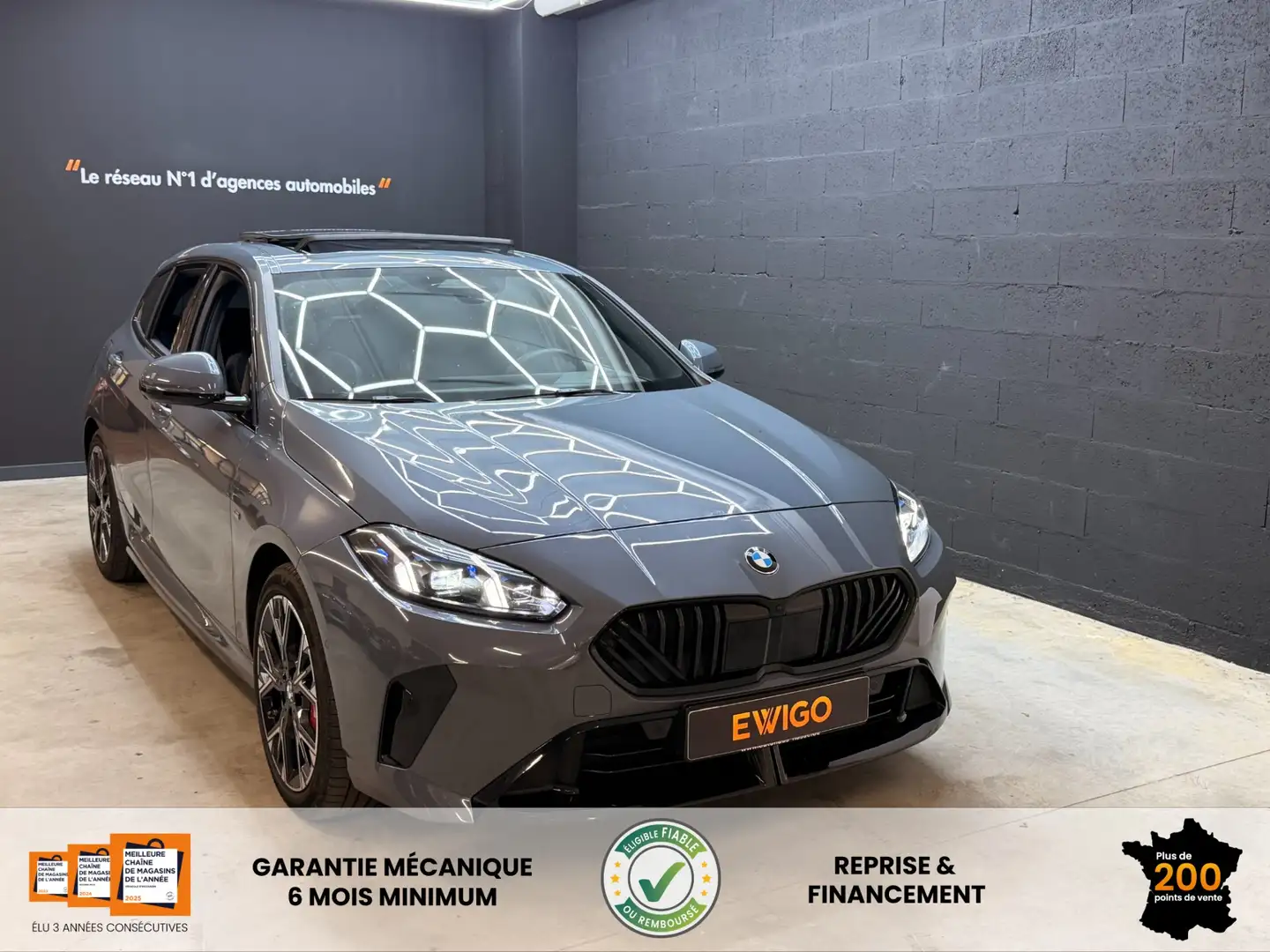 BMW 120i 170ch MHEV M-SPORT PRO DKG / TOIT PANO / CAMERA 360° / ATTELAGE / ACC - 1