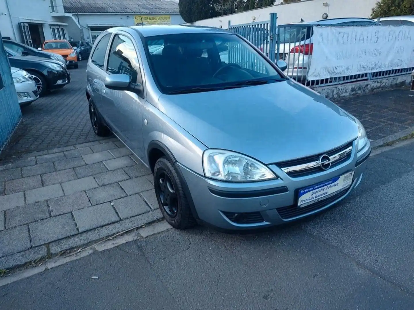 Opel Corsa C Basis*Klima*Benzin*Scheckheft*Zentral Silber - 1
