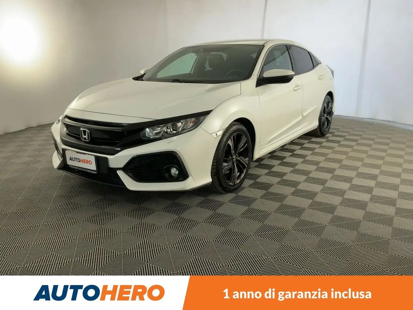 Honda Civic 1.6 DTEC Elegance Bianco - 1