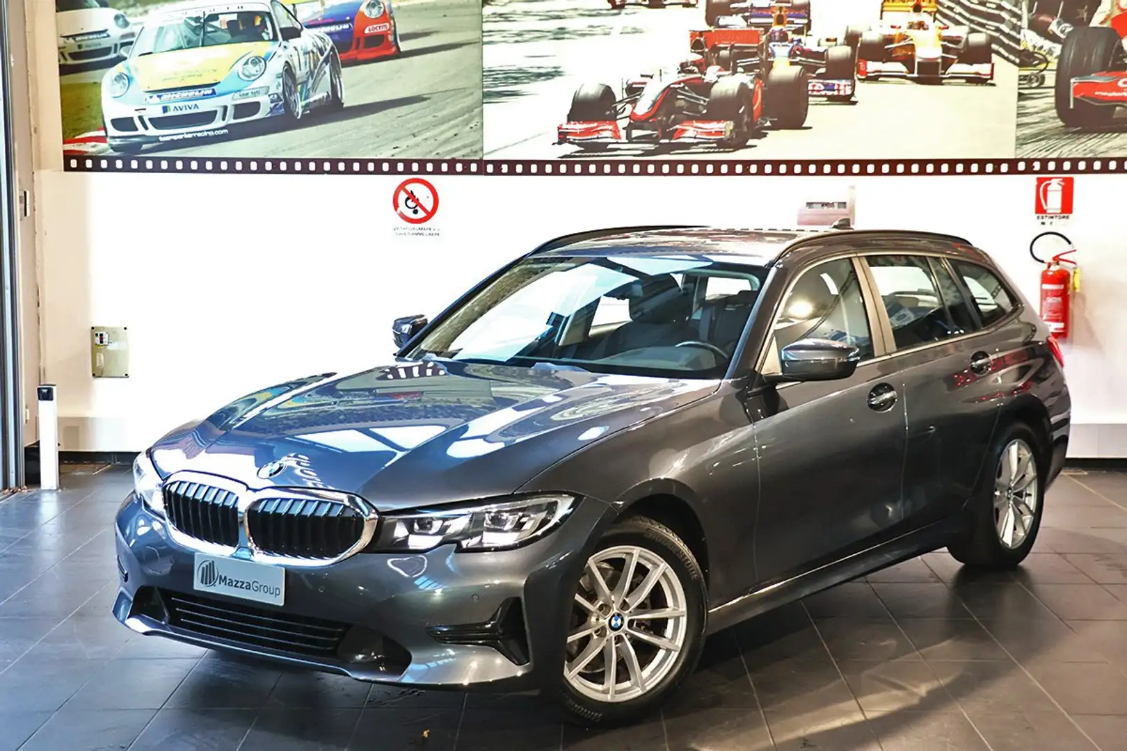 BMW 318 d 48V Touring Busin. Advantage AUTO. - COCKPIT PRO Grigio - 1