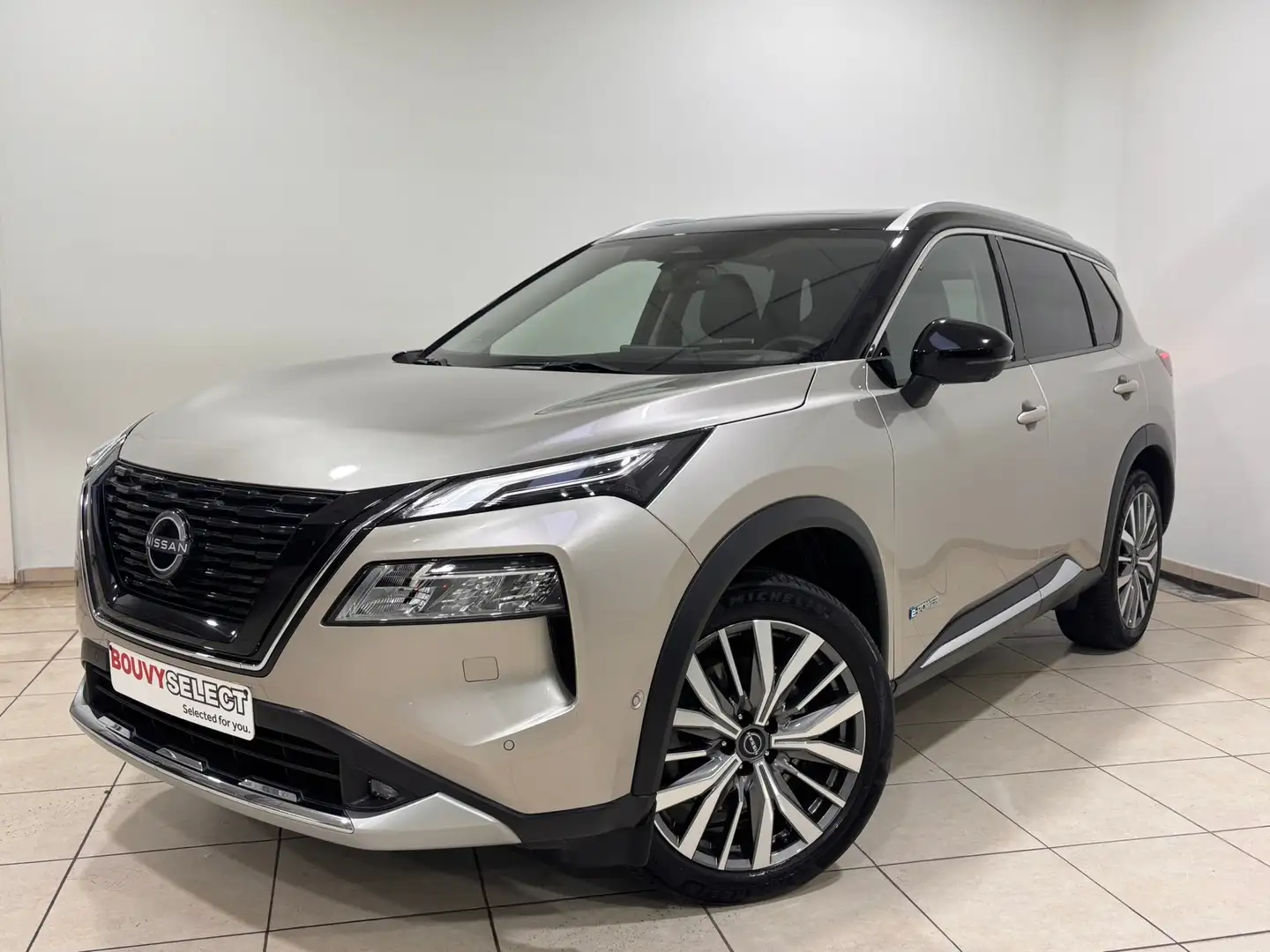 Nissan X-Trail 1.5e-Power e-4FORCE Tekna+ 7pl. CARPLAY*NAVI*CLIM* Bej - 1