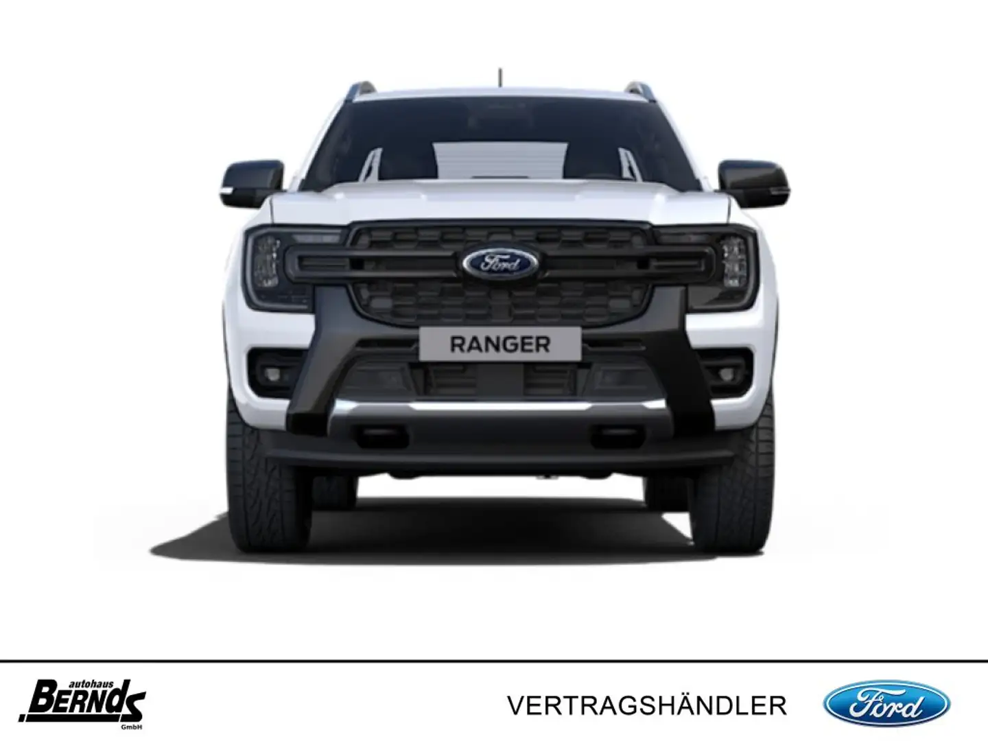 Ford Ranger 2,0 l EcoBlue Doppelkabine Autm. Wildtrak Weiß - 1