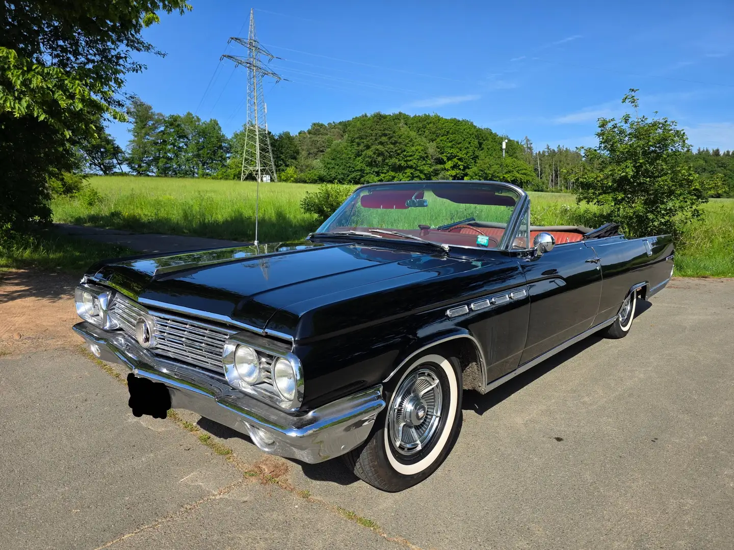 Buick Electra 225 Cabriolet V8 Oldtimer Schwarz - 2