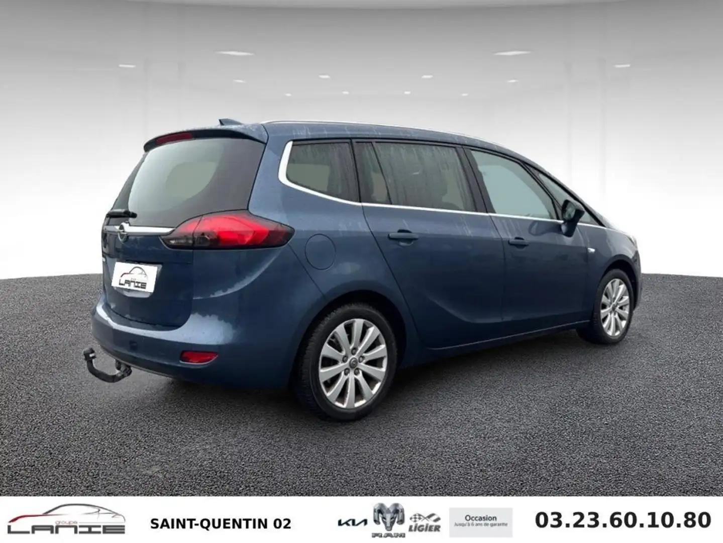 Opel Zafira 1.6 CDTI 134 ch BlueInjection EcoFlex Innovation Blau - 2