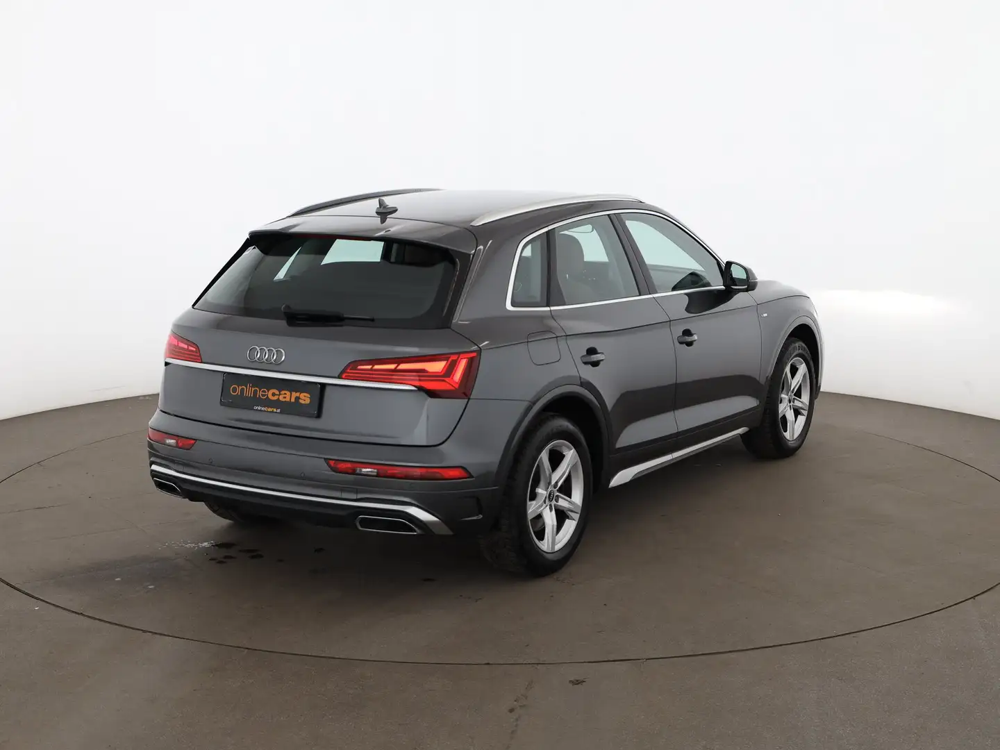Audi Q5 30 TDI S-Line Aut LED AHK LEDER NAVI SITZHZG Grau - 2