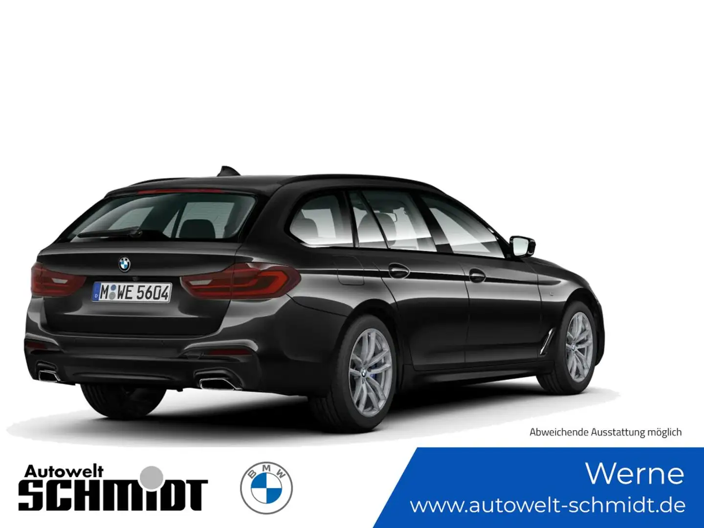BMW 530 d xDrive Touring M Sport + GARANTIE Schwarz - 2