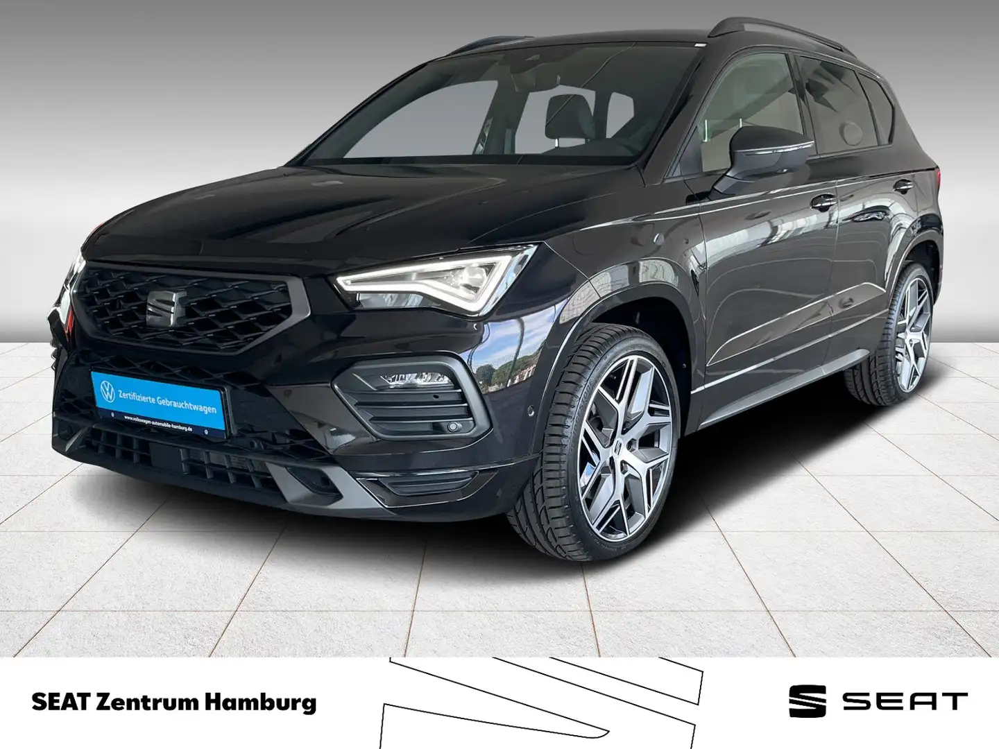 SEAT Ateca 2.0 TDI FR DSG Navi AHK CarPlay beatsAudio Zwart - 1